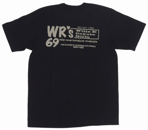 他の写真2: 「WEST RIDE/ウエストライド」WR's69  ヘビーウェイトプリントTシャツ【ブラック】