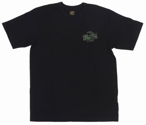 他の写真1: 「WEST RIDE/ウエストライド」PROUD GUADIANS OF THE ROAD ヘビーウェイトプリントTシャツ【ブラック】
