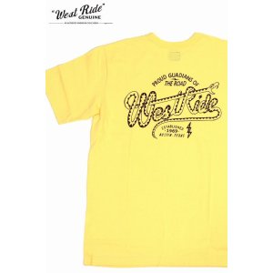 画像1: 「WEST RIDE/ウエストライド」PROUD GUADIANS OF THE ROAD ヘビーウェイトプリントTシャツ【バナナ】