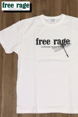 「FREE RAGE/フリーレイジ」職人プリントTシャツ オニヤンマ【ホワイト】