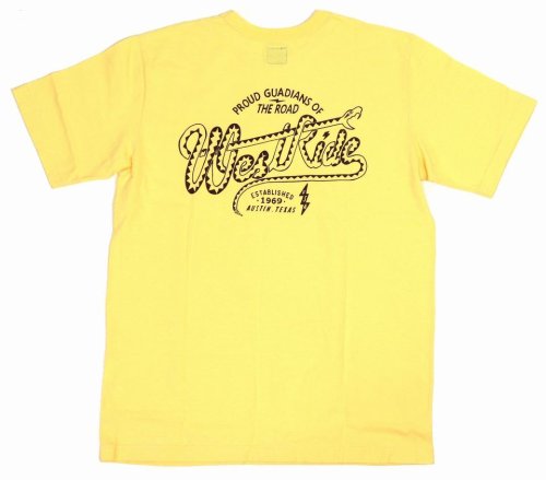 他の写真2: 「WEST RIDE/ウエストライド」PROUD GUADIANS OF THE ROAD ヘビーウェイトプリントTシャツ【バナナ】