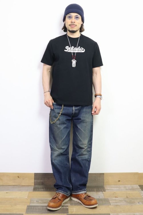 他の写真3: 「JELADO/ジェラード」JELADO Sport Wear プリントヘビーウェイトTシャツ【ブラック】