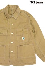 「TCB jeans/TCBジーンズ」キャットヘッドジャケット【カーキドリル】