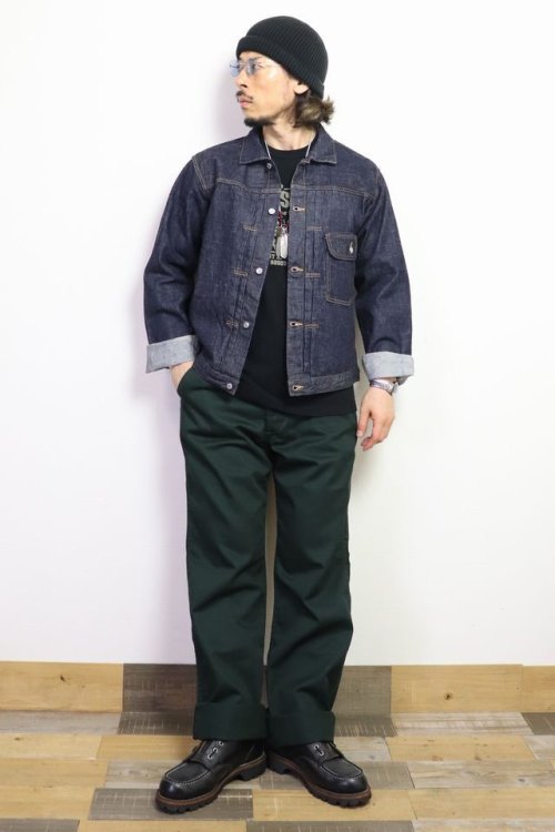 他の写真3: 「TCB jeans/TCBジーンズ」ステイゴールドチノ 41カーキ【ツリーグリーン】