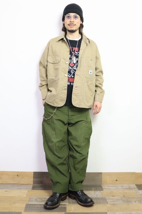 他の写真2: 「TCB jeans/TCBジーンズ」キャットヘッドジャケット【カーキドリル】