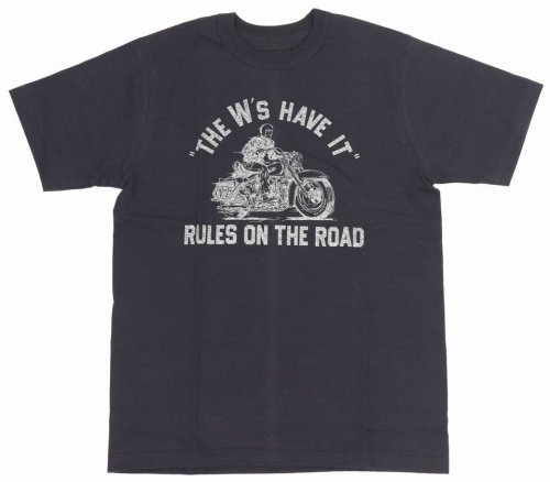 他の写真1: 「WEST RIDE/ウエストライド」”THE W's HAVE IT" ヴィンテージプリントTシャツ【チャコール】