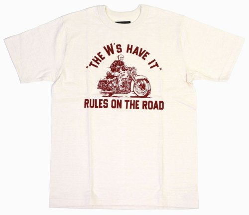 他の写真1: 「WEST RIDE/ウエストライド」”THE W's HAVE IT" ヴィンテージプリントTシャツ【クリーム】