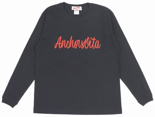 他の写真1: ANCHORSオリジナル筆記体プリントロンT【スミクロ】