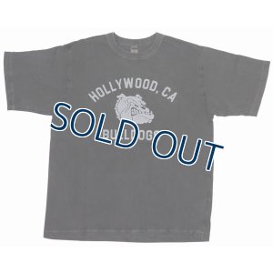 画像2: 「BARNS OUT FITTERS /バーンズアウトフィッターズ」BULLDOGS プリントTシャツ【ブラック】