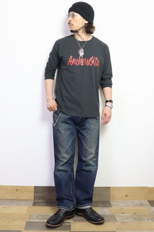 他の写真3: ANCHORSオリジナル筆記体プリントロンT【スミクロ】