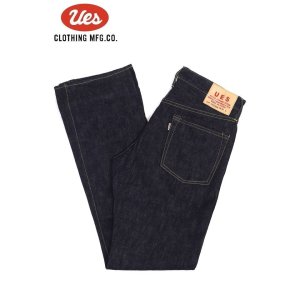 画像1: 「UES/ウエス」大戦モデルデニム400WW【ワンウォッシュ】