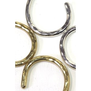 画像4: 「DearStock/ディアストック」槌目カスタム ジーンリング【2カラーあり】