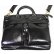 画像2: 「Y'2 LEATHER/Y'2レザー」ヴィンテージホース ヘルメットバッグ【ブラック】 (2)
