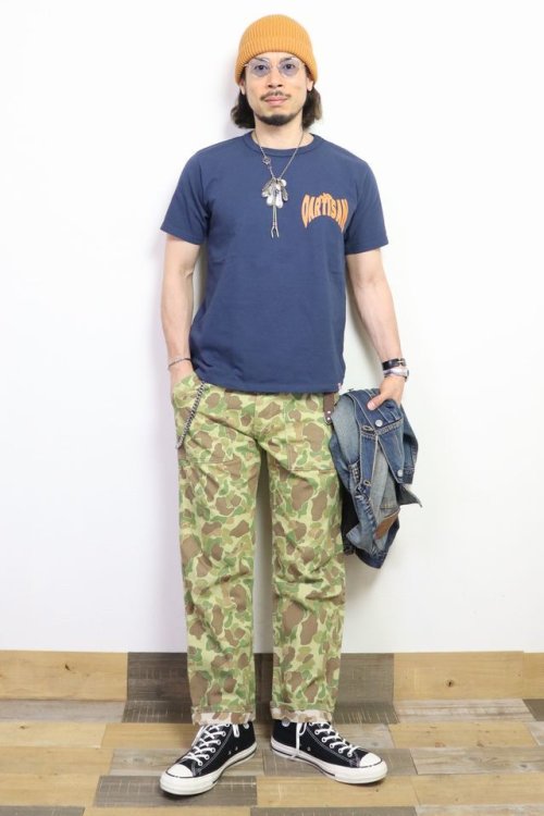 他の写真3: 「STUDIO D'ARTISAN/ステュディオ・ダ・ルチザン」OSAKA CITY プリントＴシャツ【ネイビー】