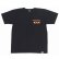 画像2: 「STUDIO D'ARTISAN/ステュディオ・ダ・ルチザン」革パッチロゴ プリントＴシャツ【ブラック】 (2)