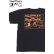 画像1: 「STUDIO D'ARTISAN/ステュディオ・ダ・ルチザン」革パッチロゴ プリントＴシャツ【ブラック】 (1)