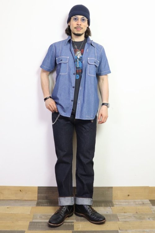 他の写真3: 「STUDIO D'ARTISAN/ステュディオ・ダ・ルチザン」デニムパンツSD-103タイトストレート【ワンウォッシュ】