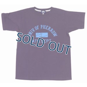 画像2: 「Pherrow's/フェローズ」ATH.DEPT. プリントTシャツ PTシリーズ【グレーパープル】