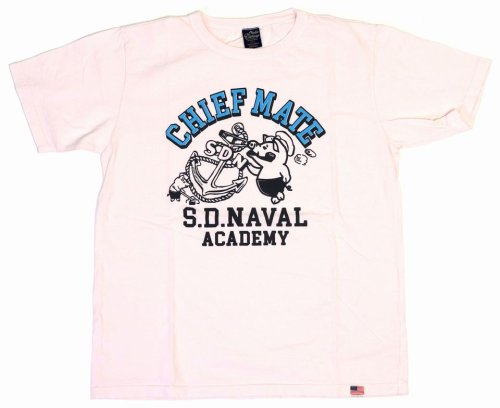他の写真1: 「STUDIO D'ARTISAN/ステュディオ・ダ・ルチザン」CHIEF MATE プリントＴシャツ【ピンク】