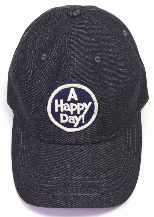 他の写真1: 「UES/ウエス」デニムキャップ【A Happy Day! ネイビー】