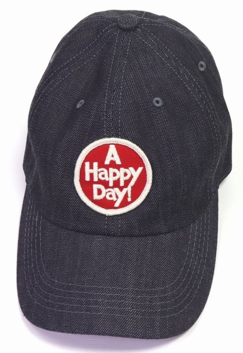 他の写真1: 「UES/ウエス」デニムキャップ【A Happy Day! レッド】