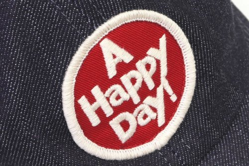 他の写真3: 「UES/ウエス」デニムキャップ【A Happy Day! レッド】