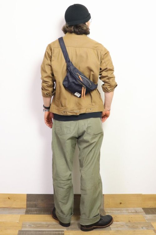 他の写真3: 「UES/ウエス」ウエストバッグ【デニム】