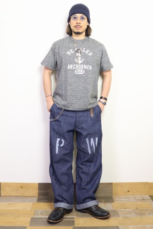 他の写真3: 「JELADO/ジェラード」ANCHOR MEN プリントTシャツ 【ブラックペッパー】