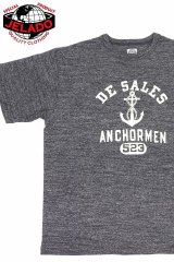 「JELADO/ジェラード」ANCHOR MEN プリントTシャツ 【ブラックペッパー】