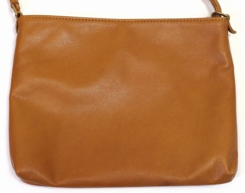 他の写真2: 「Y'2 LEATHER/Y'2レザー」ナチュラルスカーステア サコッシュバッグ【キャメル】