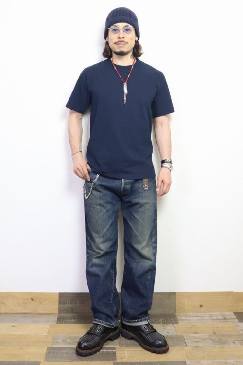 他の写真3: 「JELADO/ジェラード」丸胴クルーネックTシャツ 【オールドネイビー】