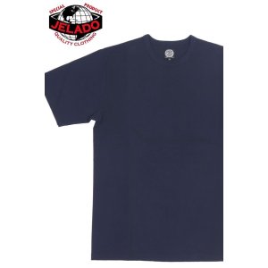 画像1: 「JELADO/ジェラード」丸胴クルーネックTシャツ 【オールドネイビー】