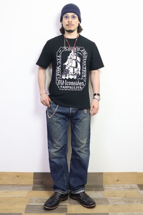 他の写真3: 「JELADO/ジェラード」TARPAULINS プリントTシャツ 【ブラック】