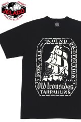 「JELADO/ジェラード」TARPAULINS プリントTシャツ 【ブラック】