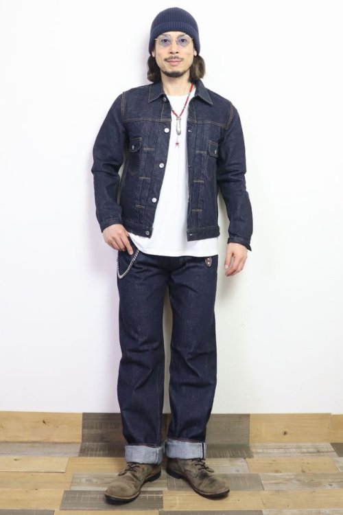 他の写真1: 「TCB jeans/TCBジーンズ」50'sデニムジャケット2ndタイプ【ワンウォッシュ】