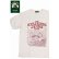 画像1: 「KIRIKABU JEANS/キリカブジーンズ」KINOKO プリントTシャツ【グレージュ×レッド】 (1)