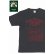画像1: 「KIRIKABU JEANS/キリカブジーンズ」KINOKO プリントTシャツ【チャコール×レッド】 (1)