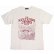 画像2: 「KIRIKABU JEANS/キリカブジーンズ」KINOKO プリントTシャツ【グレージュ×レッド】 (2)
