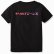 画像3: 「KIRIKABU JEANS/キリカブジーンズ」予約商品 KINOKO グラデーションプリントTシャツ【ブラック】 (3)