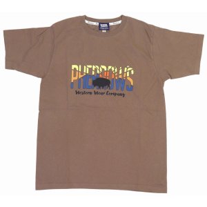 画像2: 「Pherrow's/フェローズ」Western Wear Company プリントTシャツ PTシリーズ【ココア】