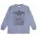 画像2: 「KIRIKABU JEANS/キリカブジーンズ」KINOKO プリントロンT【スモーキーブルー】 (2)