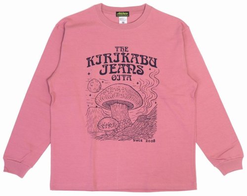 他の写真1: 「KIRIKABU JEANS/キリカブジーンズ」KINOKO プリントロンT【ピンク】