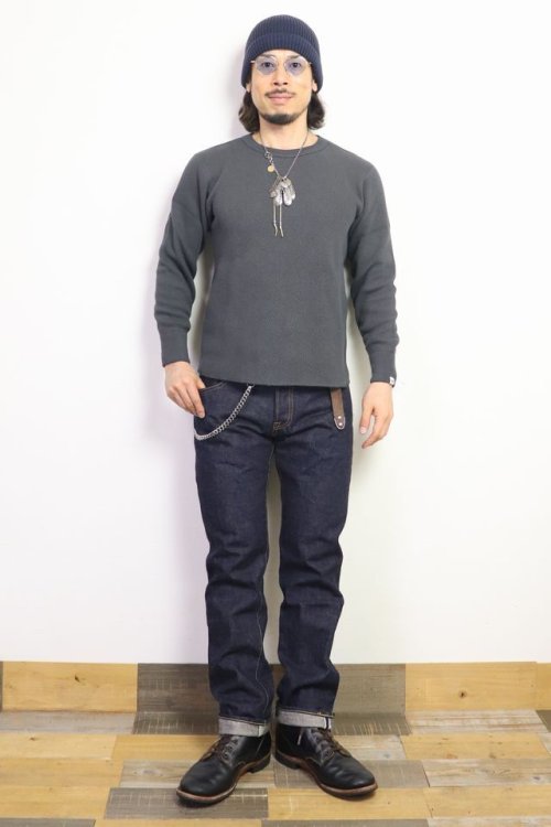 他の写真1: 「UES/ウエス」ダブルハニカムサーマル【スチールグレー】