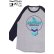 画像1: 「STUDIO D'ARTISAN/ステュディオ・ダ・ルチザン」SPECIAL SALVAGE ラグラン7分袖Ｔシャツ【杢グレー×ネイビー】 (1)