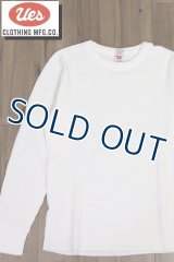 「UES/ウエス」ビッグワッフルＴシャツ【オフホワイト】