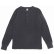 画像2: 「UES/ウエス」ヘンリーネックビッグワッフルＴシャツ【スチールブラック】 (2)