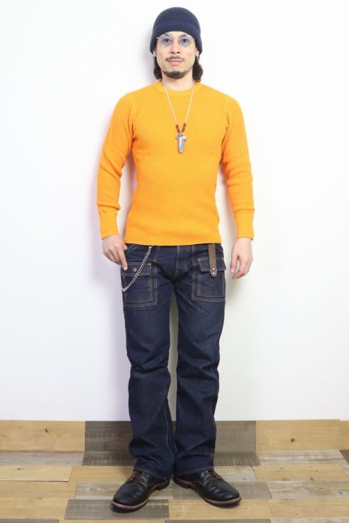 他の写真2: 「JELADO/ジェラード」クルーネックメガサーマル【ナチョス】