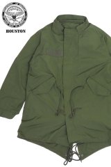 「HOUSTON/ヒューストン」3WAY M-65 パーカー【オリーブドラブ】