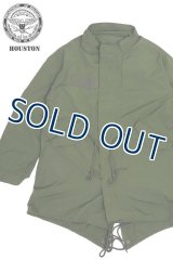 「HOUSTON/ヒューストン」3WAY M-65 パーカー【オリーブドラブ】