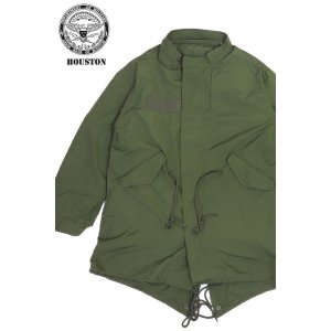 画像1: 「HOUSTON/ヒューストン」3WAY M-65 パーカー【オリーブドラブ】